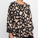 SeeYou by Biggi M Print Tunic Beige and Black 