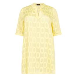 SeeYou by Biggi M Tunic Yellow  - Plus Size Collection
