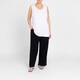 SeeYou by Biggi M Stretch Jersey Vest White 