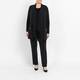 Tia Pull On Jersey Trousers Black