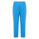 Tia Pull On Satin Jersey Trousers Turquoise