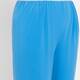Tia Pull On Satin Jersey Trousers Turquoise