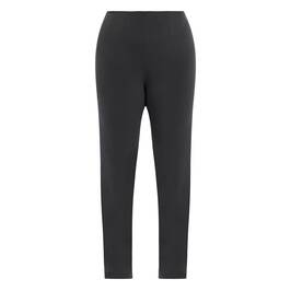 Tia Pull On Jersey Trousers Khaki  - Plus Size Collection