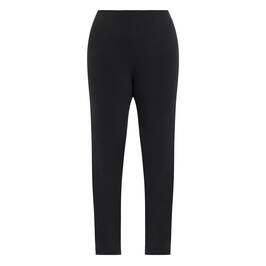 Tia Pull On Jersey Trousers Black - Plus Size Collection