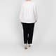 Tia Satin Blouse White 