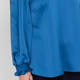 Tia Satin Blouse Cobalt Blue 