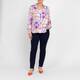 Tinta & Bariloche Abstract Print Shirt Pink 