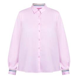 Tinta & Bariloche Cotton Blend Shirt Pink - Plus Size Collection