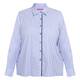 Tinta Stripe Shirt Cotton Blend Pale Blue