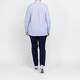 Tinta Stripe Shirt Cotton Blend Pale Blue