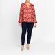 Tinta & Bariloche Tile Print Tunic Red