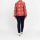 Tinta & Bariloche Tile Print Tunic Red