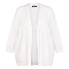 Verpass Cardigan Off White - Plus Size Collection