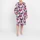 Verpass Shirt Dress Print Berry