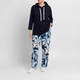 Verpass Jersey Tropical Print Trousers Print Navy 