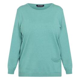 Verpass Knitted Sweater Green - Plus Size Collection
