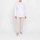 Verpass Cut-Out Cuff Shirt White 