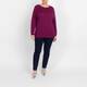 Verpass Knitted Tunic Berry 