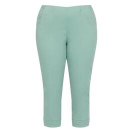 Verpass Pull On Trousers 7/8 Aloe Green - Plus Size Collection