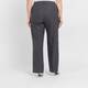 Verpass Pinstripe Metallic Trousers Grey