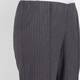 Verpass Pinstripe Metallic Trousers Grey