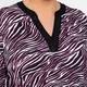 Verpass Zebra Print Tunic Berry 