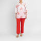 Verpass Pull On Trousers Coral Red