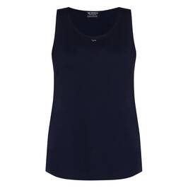 Verpass Round Neck Vest Navy  - Plus Size Collection