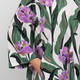 Yoek Floral Print Maxi Dress Lilac 