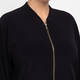 Yoek Bomber Jacket Jersey Black