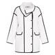 Yoek Milano Jersey Jacket Ecru