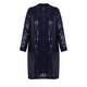 Yoek Kimono Sequin Navy