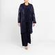 Yoek Pull-On Stretch Jersey Trousers Navy 