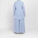 Yoek Jewel Collar Shirt Pale Blue 