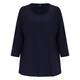 Yoek Stretch Jersey Top Navy 