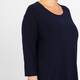 Yoek Stretch Jersey Top Navy 