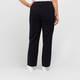 Yoek Technostretch Straight Leg Trouser Black