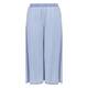 Yoek Pull-On Wide Leg Pale Blue Chambray Trouser