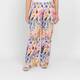 Yoek Floral Print Pull-On Trouser