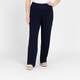 Yoek Pull On Soft Jersey Trousers Navy 