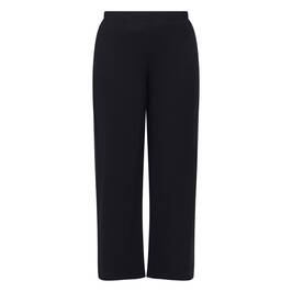 Yoek Chiffon Palazzo Trousers Black  - Plus Size Collection