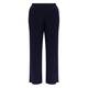 Yoek Pull-On Stretch Jersey Trousers Navy 