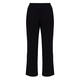 Yoek Pull On Jersey Wide Leg Trousers Black