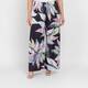 Yoek Satin Floral Print Trousers 