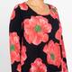Yoek Floral Jewel Embellished Tunic Red