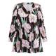 Yoek Velvet Bold Floral Tunic