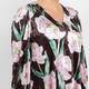 Yoek Velvet Bold Floral Tunic