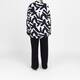 Yoek Tunic Print Black and White 