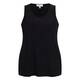 Yoek Satin Jersey Vest Black 