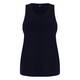 Yoek Satin Jersey Vest Navy